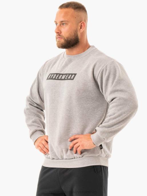 ruházat Ryderwear erő pulóver szürke márga férfiak B48F1411
