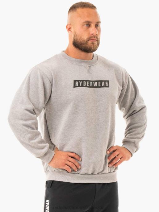 ruházat Ryderwear erő pulóver szürke márga férfiak B48F1411