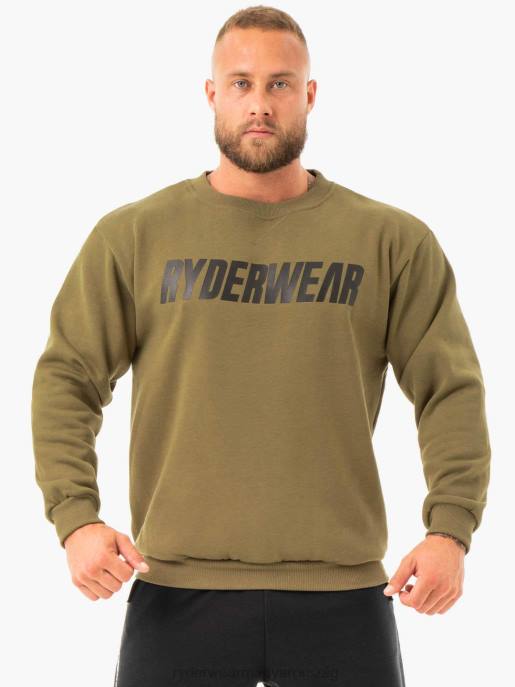 ruházat Ryderwear könnyed polár pulóver khaki férfiak B48F1406