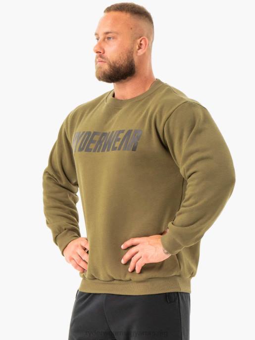 ruházat Ryderwear könnyed polár pulóver khaki férfiak B48F1406
