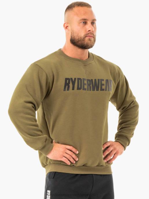 ruházat Ryderwear könnyed polár pulóver khaki férfiak B48F1406