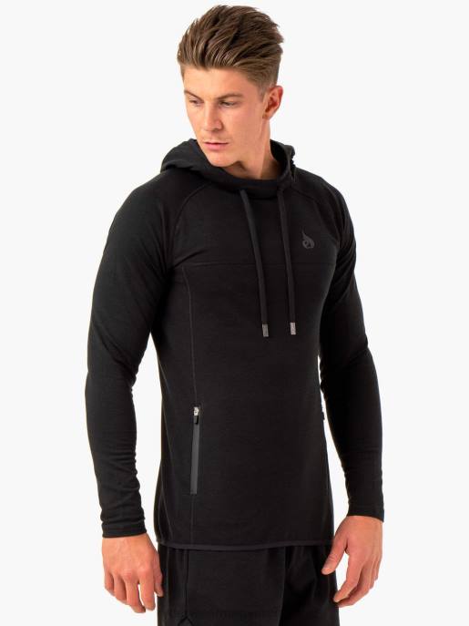 ruházat Ryderwear optimális pulóver kapucnis pulóver fekete férfiak B48F1383
