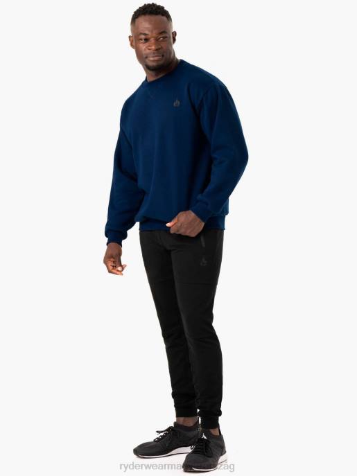 ruházat Ryderwear reset gyapjú legénységi nyak kék férfiak B48F1400