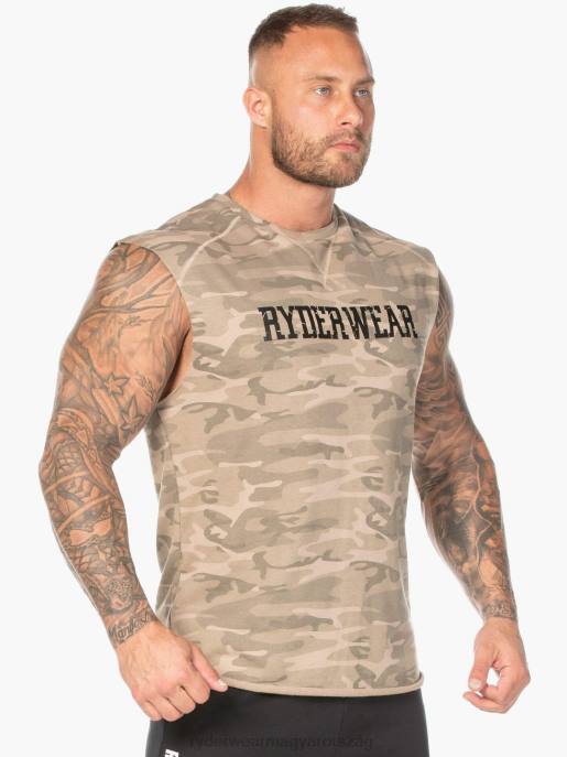 ruházat Ryderwear Camo gyapjú tank barnás terepszínű férfiak B48F1352