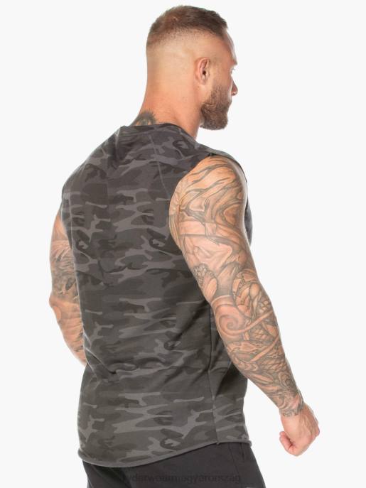 ruházat Ryderwear Camo gyapjú tank fekete terepszínű férfiak B48F1351