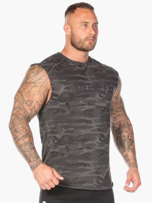 ruházat Ryderwear Camo gyapjú tank fekete terepszínű férfiak B48F1351