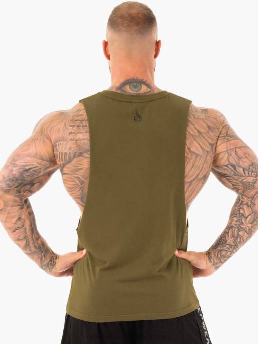 ruházat Ryderwear aktív vattagolyós tartály khaki férfiak B48F1356