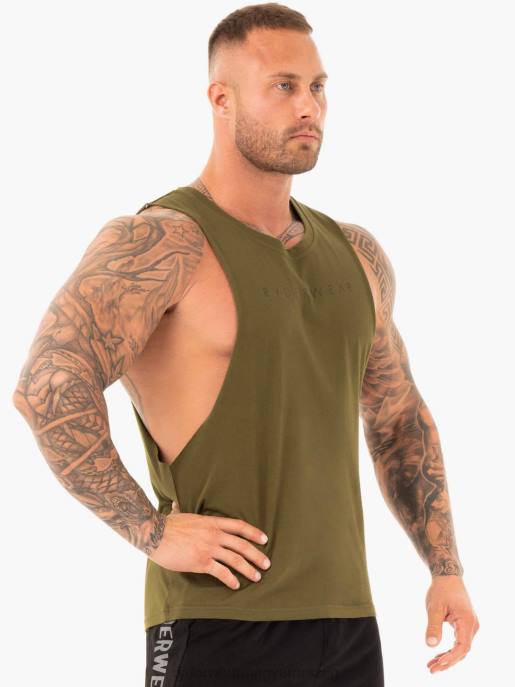 ruházat Ryderwear aktív vattagolyós tartály khaki férfiak B48F1356
