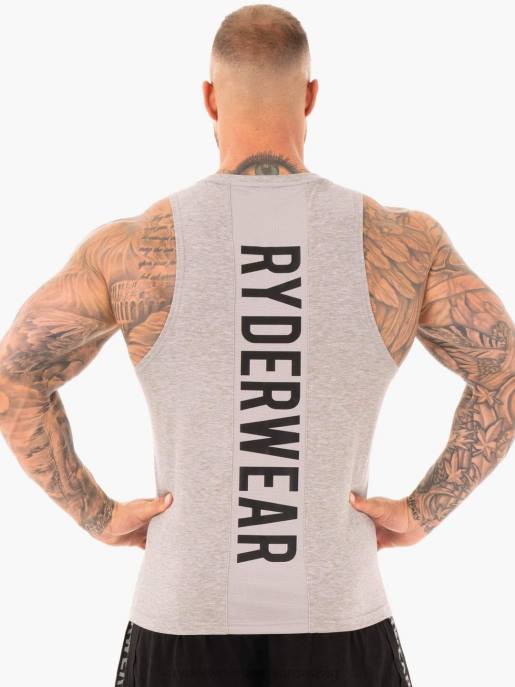 ruházat Ryderwear atletikus vágótank szürke márga férfiak B48F1354