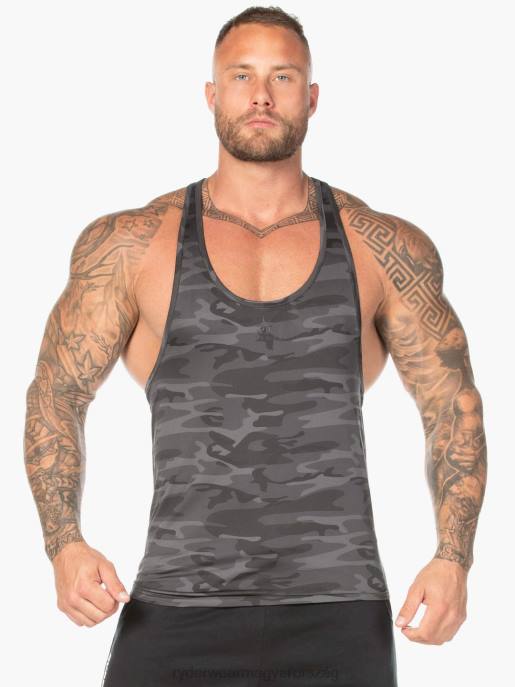 ruházat Ryderwear camo stringer t-back fekete terepszínű férfiak B48F1353