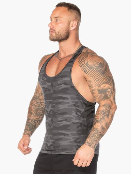 ruházat Ryderwear camo stringer t-back fekete terepszínű férfiak B48F1353