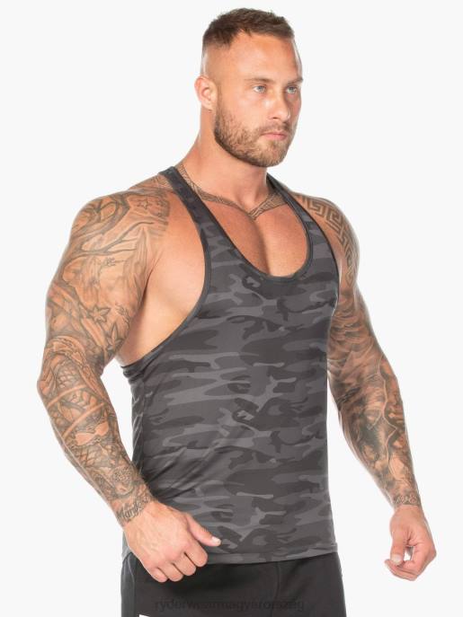 ruházat Ryderwear camo stringer t-back fekete terepszínű férfiak B48F1353