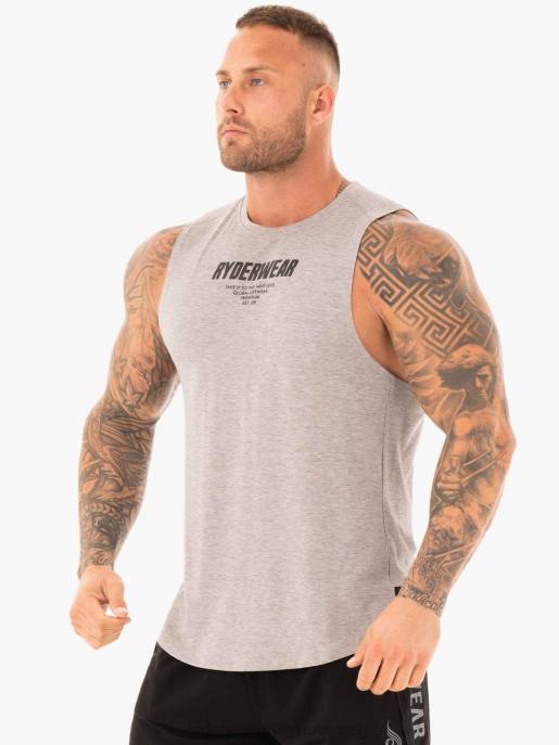 ruházat Ryderwear core baller tank szürke márga férfiak B48F1360