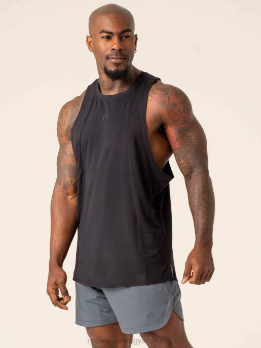 ruházat Ryderwear dinamikus baller tank fekete férfiak B48F1306