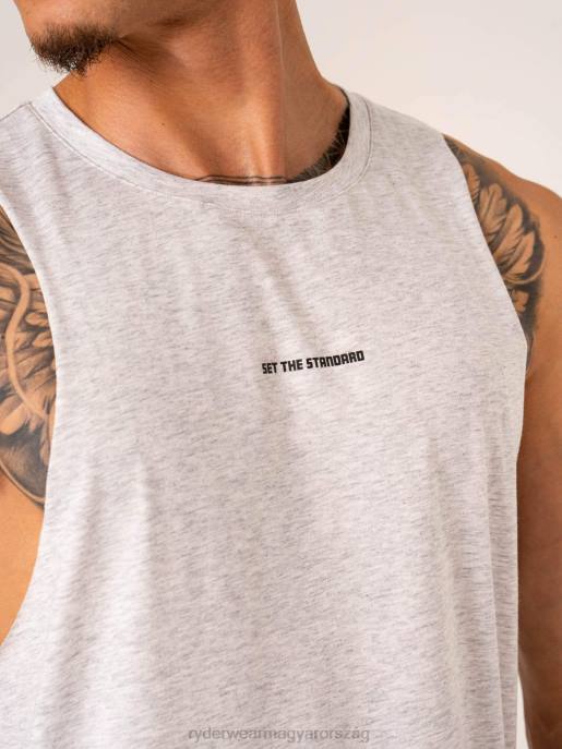 ruházat Ryderwear előbukkan csepp karlyuk tartály hószürke márga férfiak B48F1288