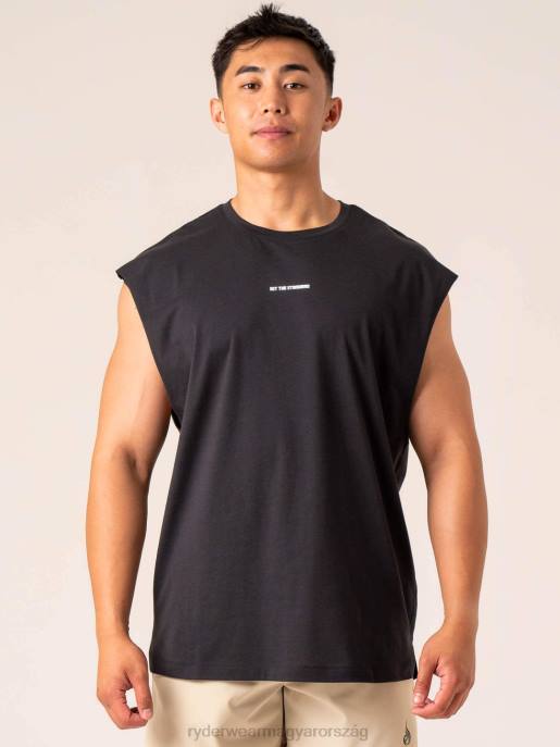 ruházat Ryderwear előbukkan izomtartály kifakult fekete férfiak B48F1287