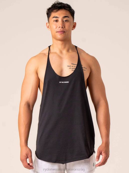 ruházat Ryderwear előjön arnie t-back kifakult fekete férfiak B48F1295