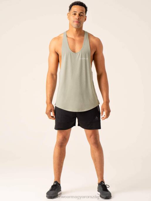 ruházat Ryderwear előre húr t-back zsálya férfiak B48F1301