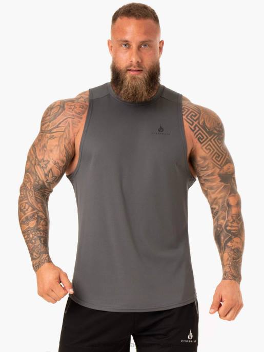 ruházat Ryderwear emelőhálós baller tartály faszén férfiak B48F1340