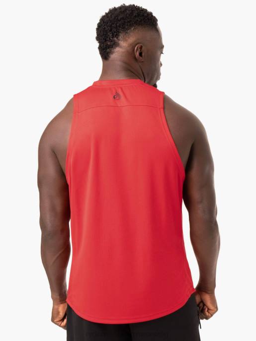 ruházat Ryderwear emelőhálós baller tartály piros férfiak B48F1339