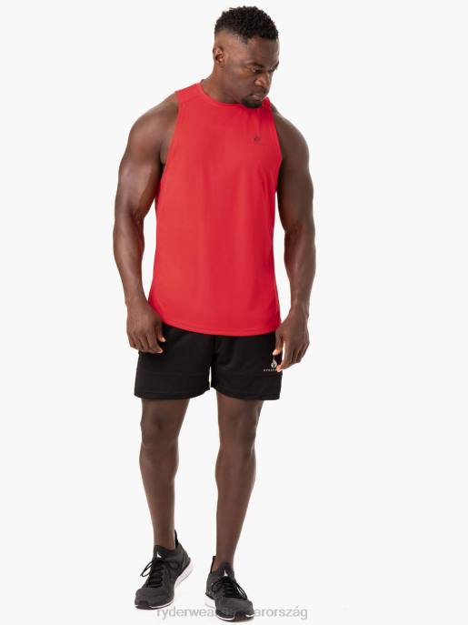 ruházat Ryderwear emelőhálós baller tartály piros férfiak B48F1339