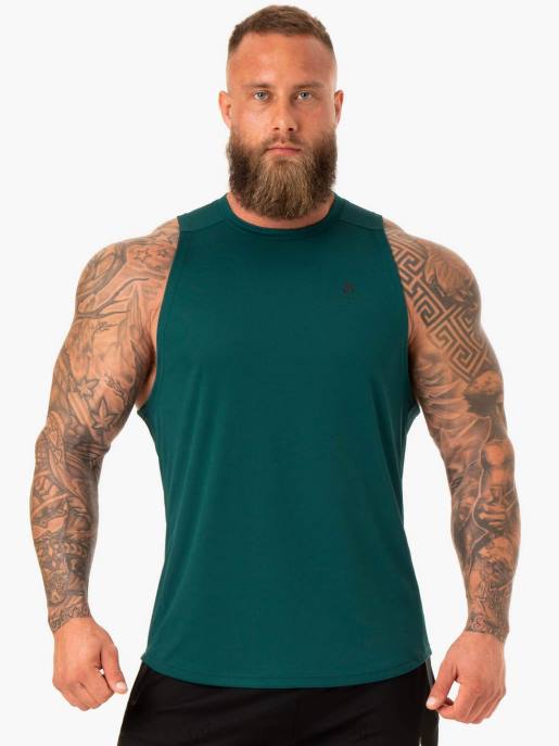 ruházat Ryderwear emelőhálós baller tartály smaragd férfiak B48F1338