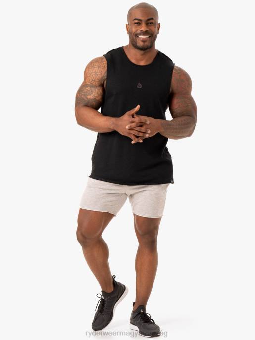 ruházat Ryderwear erő gyapjú tank fekete férfiak B48F1329