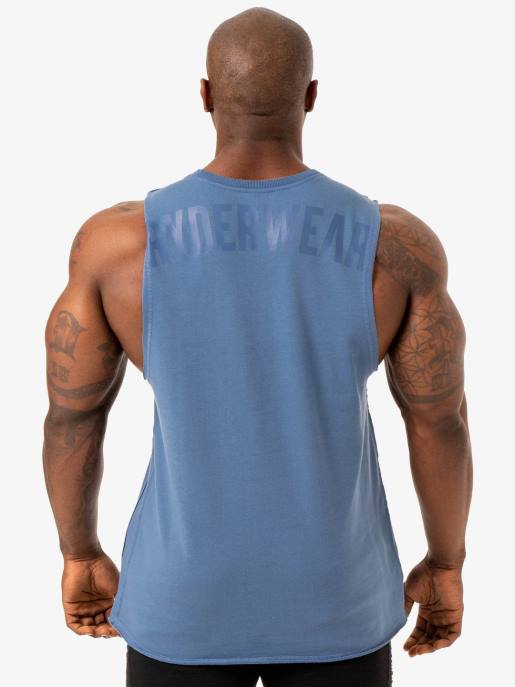ruházat Ryderwear erő gyapjú tank kék férfiak B48F1326