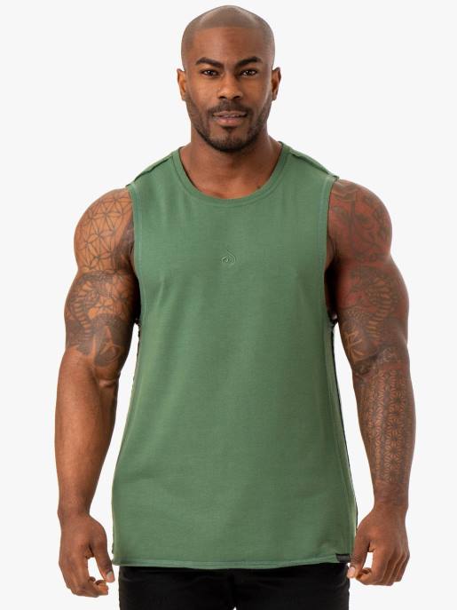 ruházat Ryderwear erő gyapjú tank zöld férfiak B48F1327