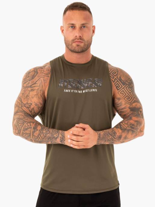 ruházat Ryderwear erősségű baller tank khaki férfiak B48F1359