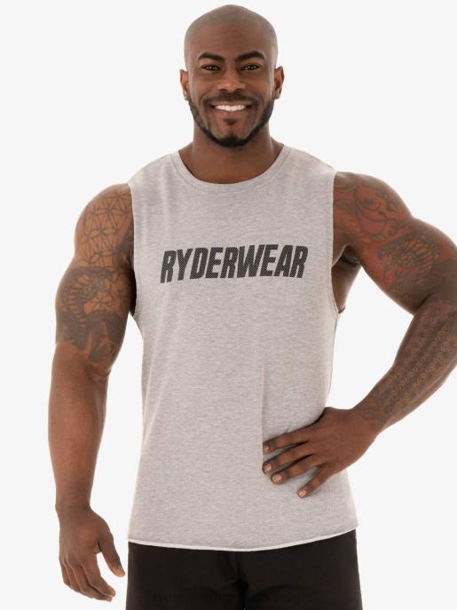 ruházat Ryderwear flex polár tank szürke márga férfiak B48F1350