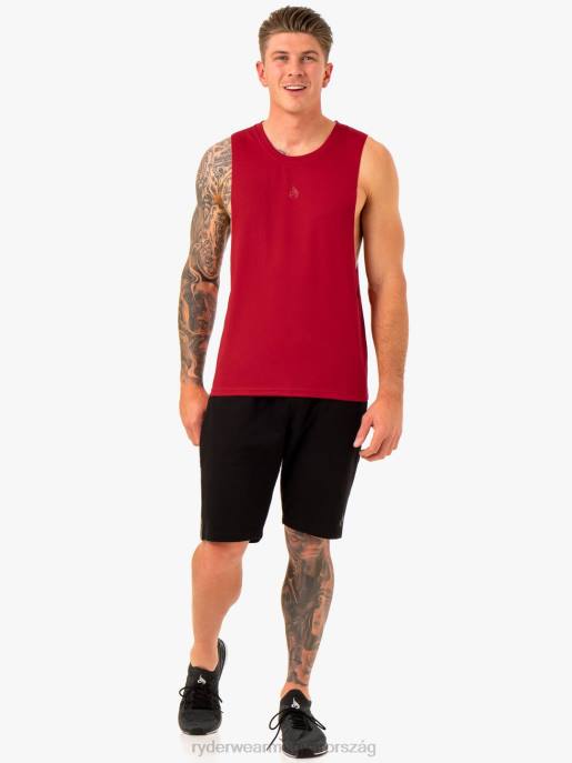 ruházat Ryderwear fokozza baller tank Burgundia férfiak B48F1322