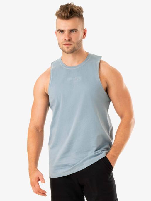ruházat Ryderwear határtalan baller tank jégkék férfiak B48F1320