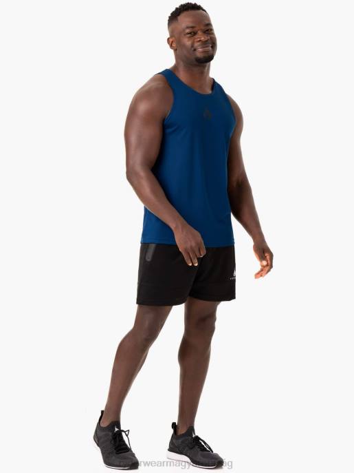 ruházat Ryderwear megnöveli a hálós rendszeres tartályt kék férfiak B48F1333