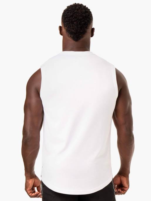 ruházat Ryderwear reflexhálós baller tank fehér férfiak B48F1345