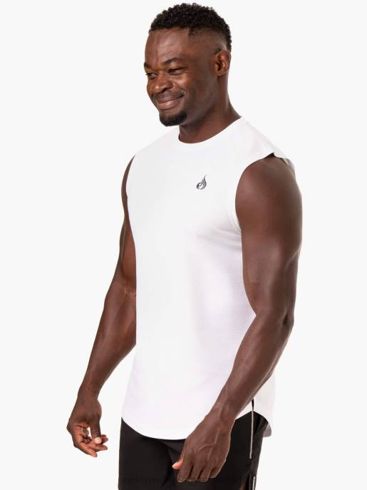 ruházat Ryderwear reflexhálós baller tank fehér férfiak B48F1345