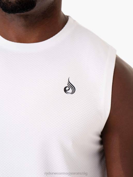 ruházat Ryderwear reflexhálós baller tank fehér férfiak B48F1345