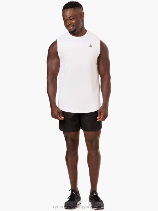 ruházat Ryderwear reflexhálós baller tank fehér férfiak B48F1345