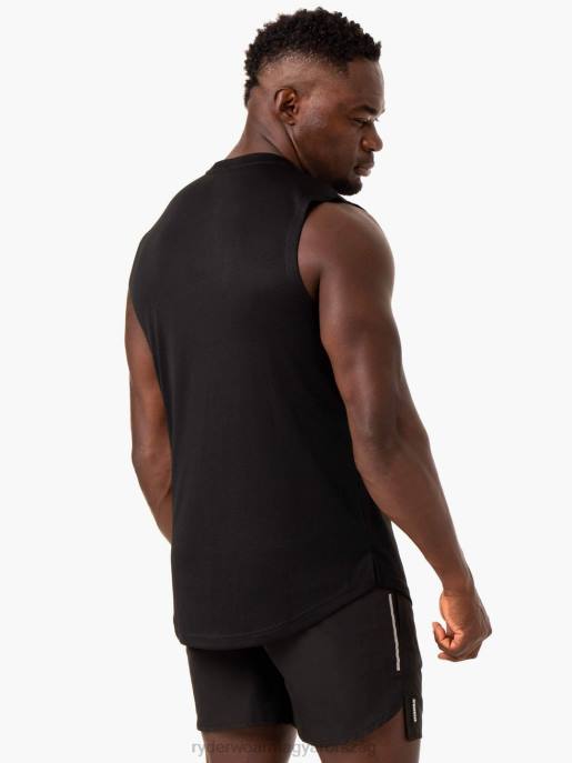 ruházat Ryderwear reflexhálós baller tank fekete férfiak B48F1346