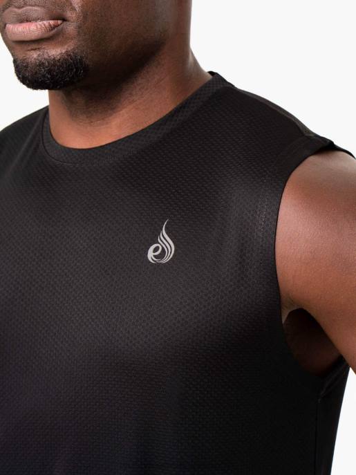 ruházat Ryderwear reflexhálós baller tank fekete férfiak B48F1346