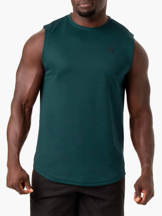 ruházat Ryderwear reflexhálós baller tank smaragd férfiak B48F1343
