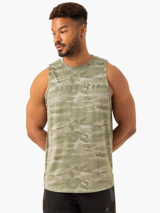 ruházat Ryderwear túlhajtó tank zsálya zöld terepszínű férfiak B48F1311