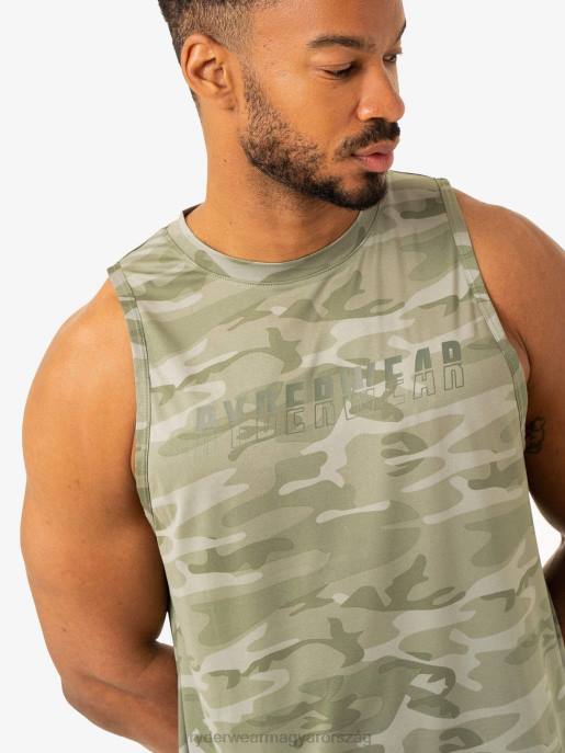 ruházat Ryderwear túlhajtó tank zsálya zöld terepszínű férfiak B48F1311