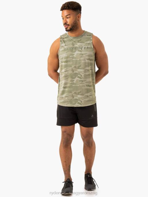 ruházat Ryderwear túlhajtó tank zsálya zöld terepszínű férfiak B48F1311