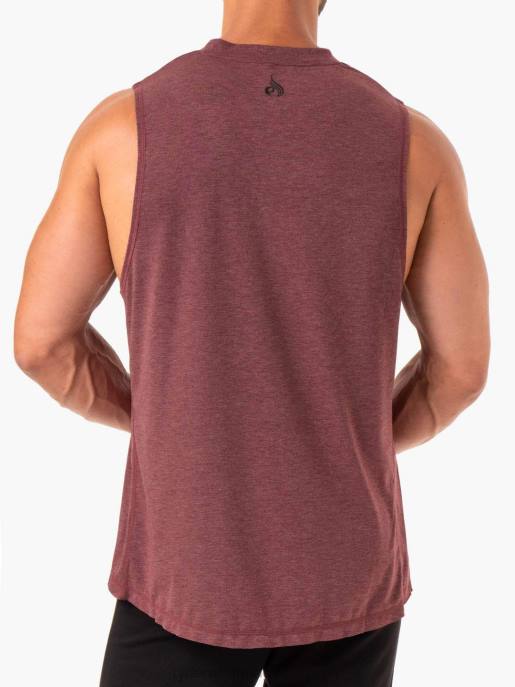 ruházat Ryderwear vasballer tank bordó márga férfiak B48F1347