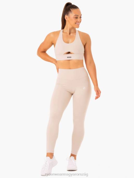 ruházat Ryderwear alap teljes hosszúságú magas derekú leggings gomba nők B48F144