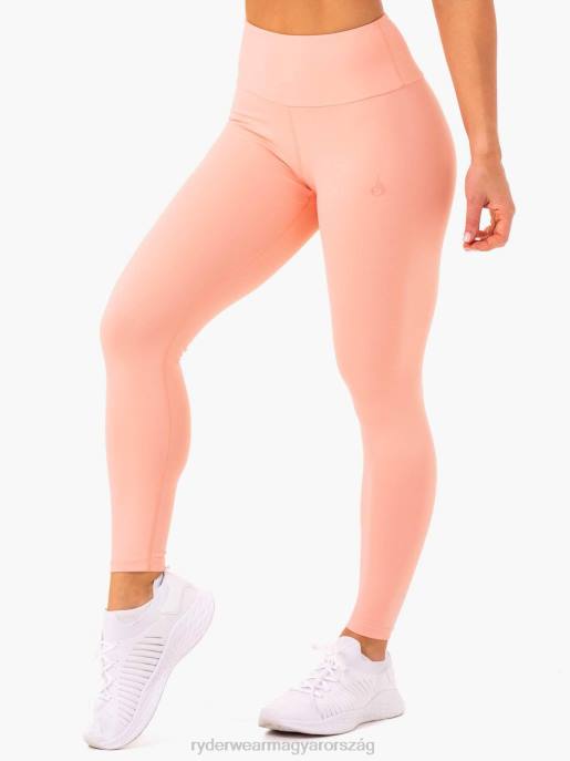 ruházat Ryderwear alkalmazkodni magas derekú scrunch leggingshez őszibarack nők B48F1113