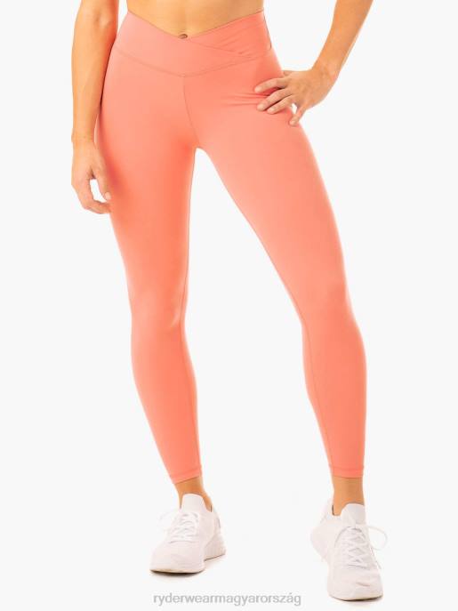 ruházat Ryderwear derűs cross over scrunch leggings rózsaszín nők B48F87