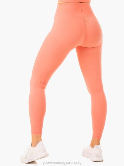 ruházat Ryderwear derűs cross over scrunch leggings rózsaszín nők B48F87