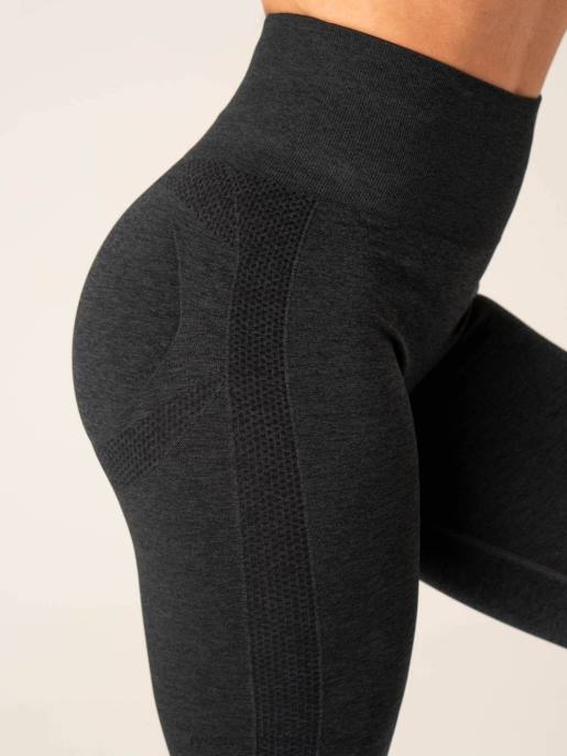 ruházat Ryderwear evolve varrat nélküli leggings fekete márga nők B48F11